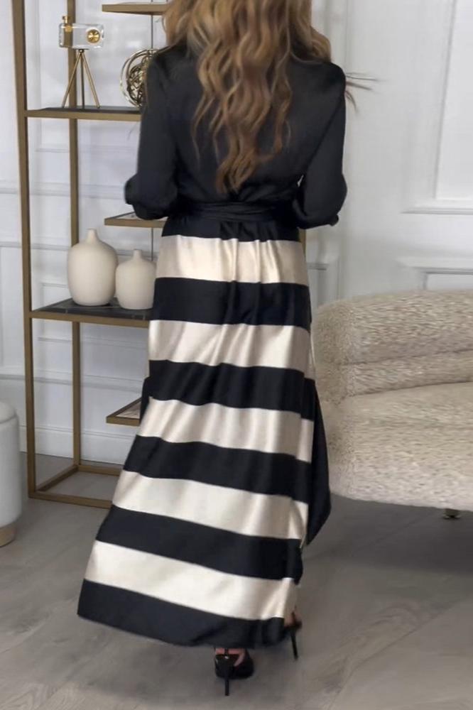 Priscilla™ | Effortlessly Elegant Striped Dress