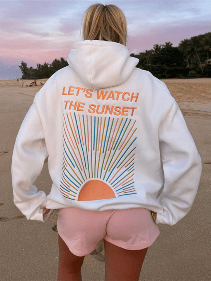 Nadine™ | Soft and Stylish Sunset Hoodie