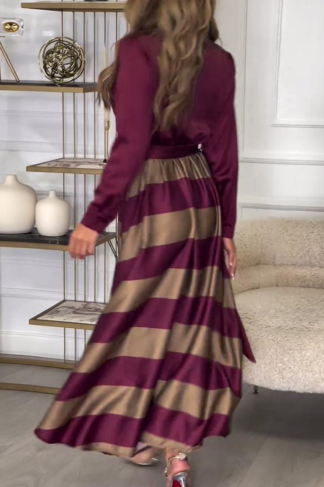 Priscilla™ | Effortlessly Elegant Striped Dress